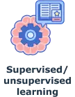 Supervised/unsupervised learning